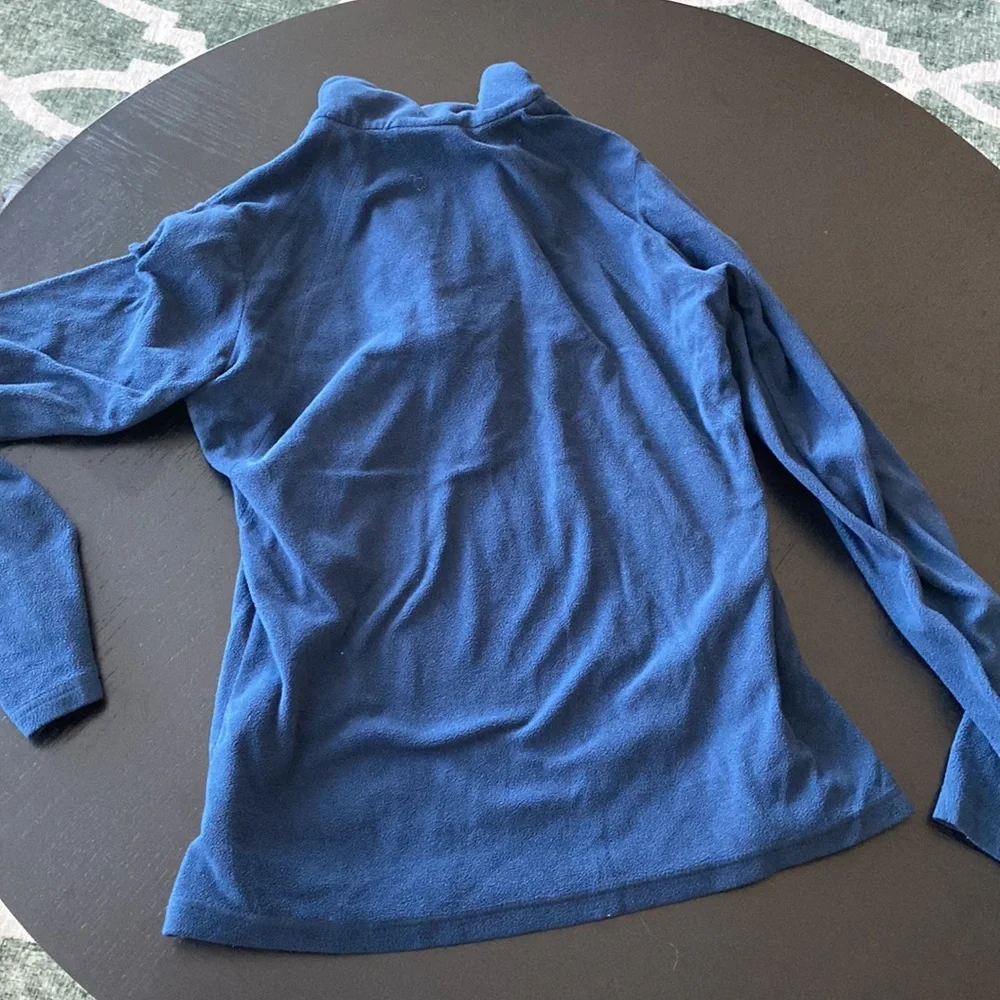 Columbia Navy Long Sleeve Fleece - Picture 5 of 5